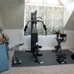 Budget-friendly home gym setup with affordable fitness equipment under $100